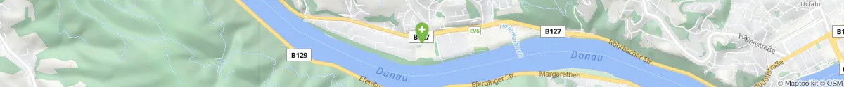 Map representation of the location for Buchen Apotheke in 4048 Puchenau